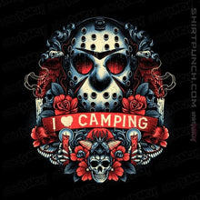 Load image into Gallery viewer, Shirts Magnets / 3&quot;x3&quot; / Black Symbol Of The Camper
