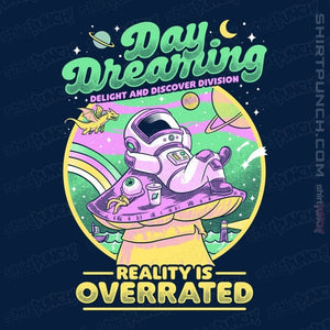 Secret_Shirts Magnets / 3"x3" / Navy Day Dreaming Astronaut