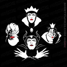 Load image into Gallery viewer, Shirts Magnets / 3&quot;x3&quot; / Black The Evil Queens
