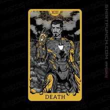 Load image into Gallery viewer, Shirts Magnets / 3&quot;x3&quot; / Black Tarot Death
