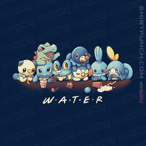 Shirts Magnets / 3"x3" / Navy Water Friends
