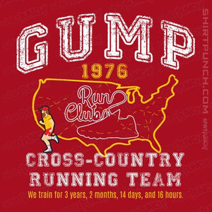 Daily_Deal_Shirts Magnets / 3"x3" / Red Gump Running