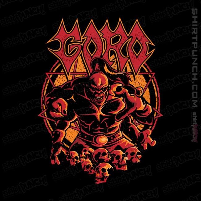 Shirts Magnets / 3"x3" / Black The Four Armed Shokan