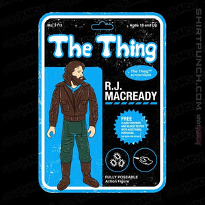 Shirts Magnets / 3"x3" / Black MacReady Toy