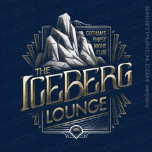Load image into Gallery viewer, Shirts Magnets / 3&quot;x3&quot; / Navy The Iceberg Lounge
