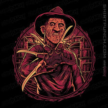 Load image into Gallery viewer, Daily_Deal_Shirts Magnets / 3&quot;x3&quot; / Black The Elm Street Slasher
