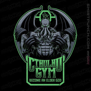 Daily_Deal_Shirts Magnets / 3"x3" / Black Cthulhu Gym