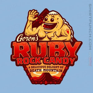 Shirts Magnets / 3"x3" / Powder Blue Goron’s Ruby Rock Candy
