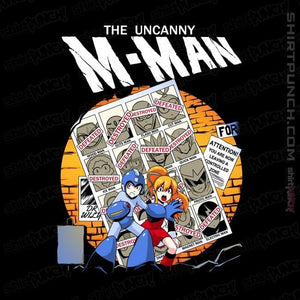 Shirts Magnets / 3"x3" / Black The Uncanny M-Man