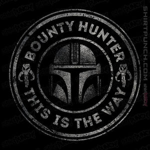 Shirts Magnets / 3"x3" / Black Bounty Hunter Way