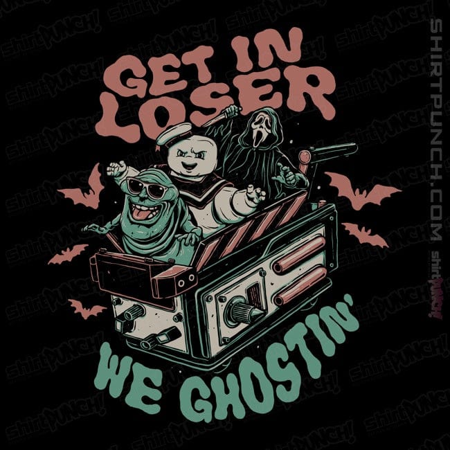Daily_Deal_Shirts Magnets / 3"x3" / Black We Ghostin'
