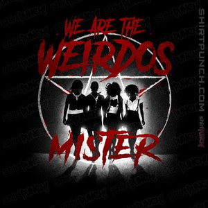 Daily_Deal_Shirts Magnets / 3"x3" / Black The Weirdos