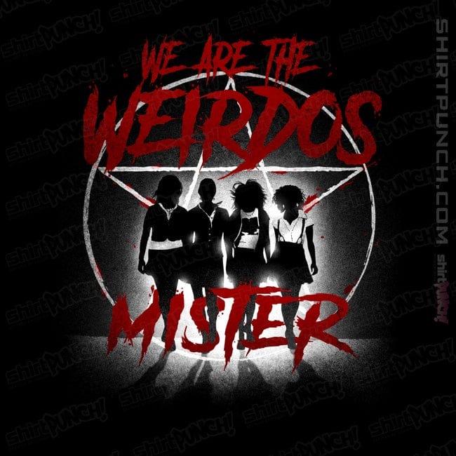 Daily_Deal_Shirts Magnets / 3"x3" / Black The Weirdos