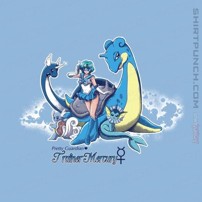 Shirts Magnets / 3"x3" / Powder Blue Trainer Mercury