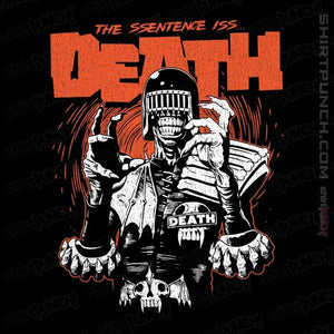 Daily_Deal_Shirts Magnets / 3"x3" / Black Death Sentence