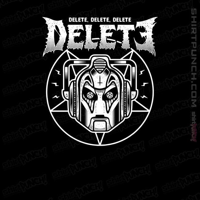 Shirts Magnets / 3"x3" / Black Cyber Black Metal