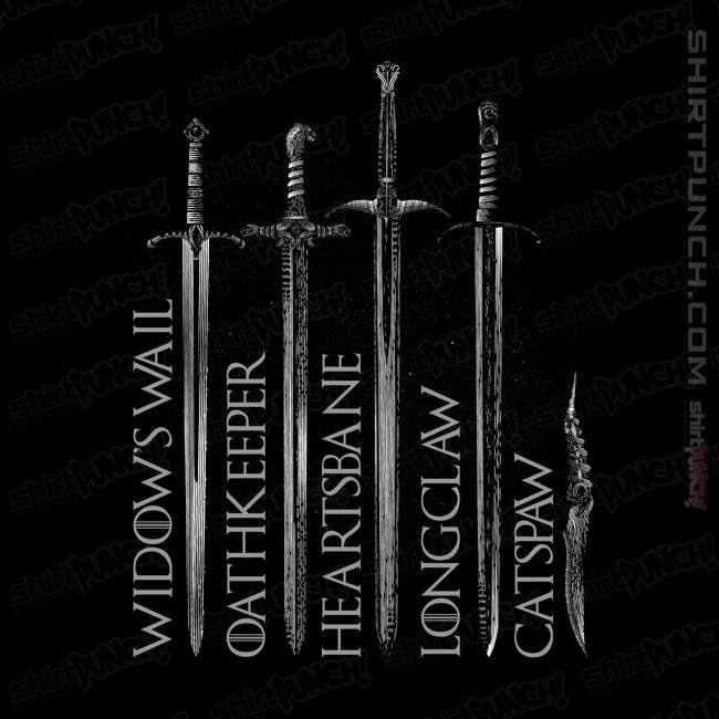 Shirts Magnets / 3"x3" / Black Valyrian Steel