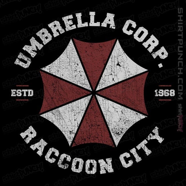 Daily_Deal_Shirts Magnets / 3"x3" / Black Welcome To Raccoon City