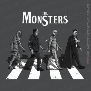 Daily_Deal_Shirts Magnets / 3"x3" / Charcoal The Monsters
