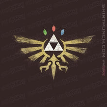 Load image into Gallery viewer, Shirts Magnets / 3&quot;x3&quot; / Dark Chocolate True Hyrule Power

