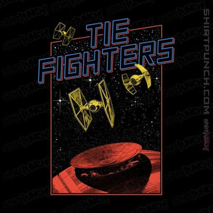 Secret_Shirts Magnets / 3"x3" / Black Tie Fighters