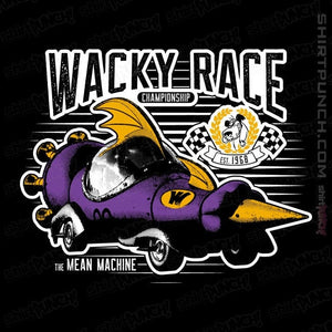 Daily_Deal_Shirts Magnets / 3"x3" / Black Wacky Race