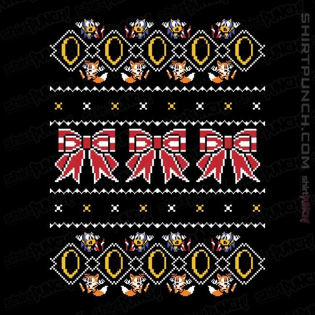 Shirts Magnets / 3"x3" / Black 5 Gold Rings