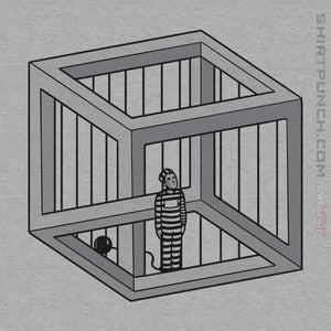 Shirts Magnets / 3"x3" / Sports Grey Escher's Jail