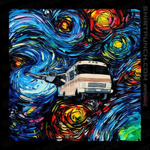 Daily_Deal_Shirts Magnets / 3"x3" / Black The Schwartz Was Never With van Gogh