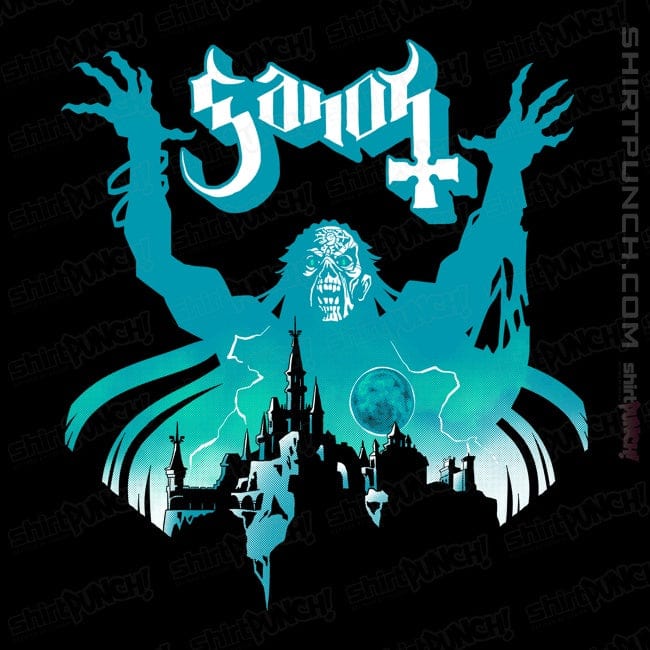 Daily_Deal_Shirts Magnets / 3"x3" / Black Papa Ganon