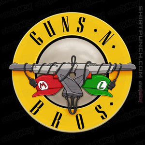 Daily_Deal_Shirts Magnets / 3"x3" / Black Guns N Bros