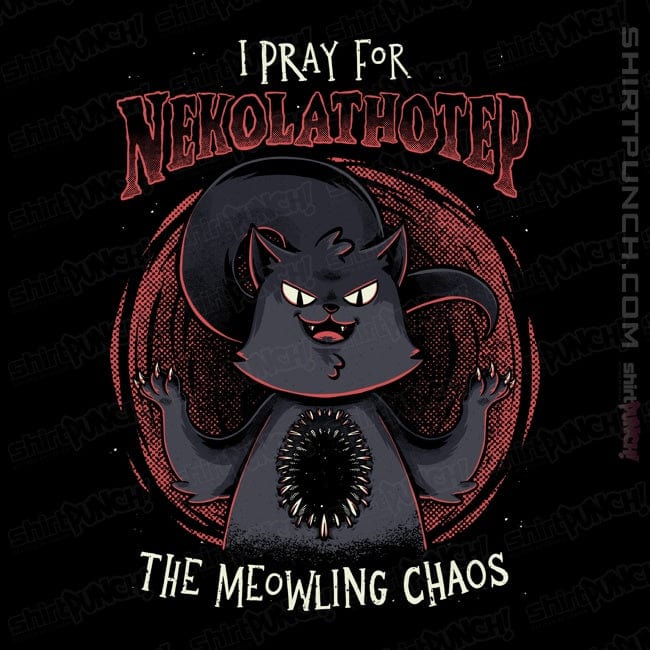 Daily_Deal_Shirts Magnets / 3"x3" / Black Nekolathotep