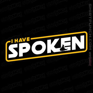 Shirts Magnets / 3"x3" / Black I Have Spoken Logo