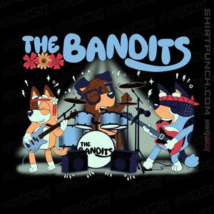 Daily_Deal_Shirts Magnets / 3"x3" / Black The Bandits