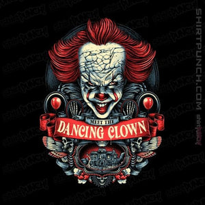 Shirts Magnets / 3"x3" / Black Meet The Dancing Clown