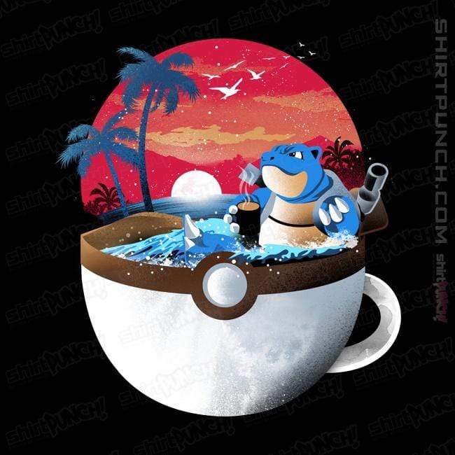 Shirts Magnets / 3"x3" / Black Cup Of Water