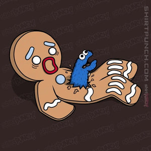 Shirts Magnets / 3"x3" / Dark Chocolate Alion Nom Nom