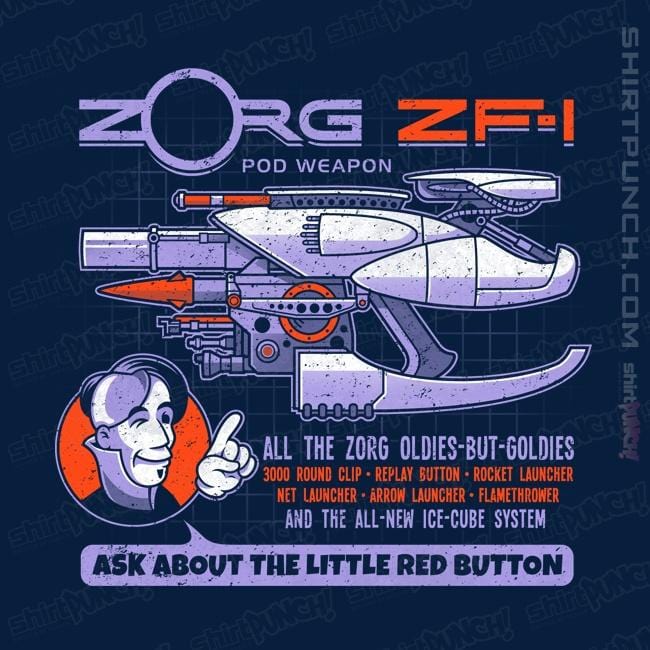 Secret_Shirts Magnets / 3"x3" / Navy Ask About the Little Red Button