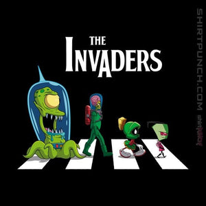Shirts Magnets / 3"x3" / Black The Invaders