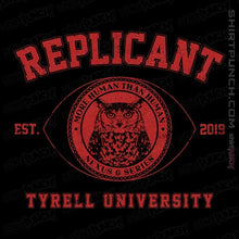 Load image into Gallery viewer, Daily_Deal_Shirts Magnets / 3&quot;x3&quot; / Black Replicant University
