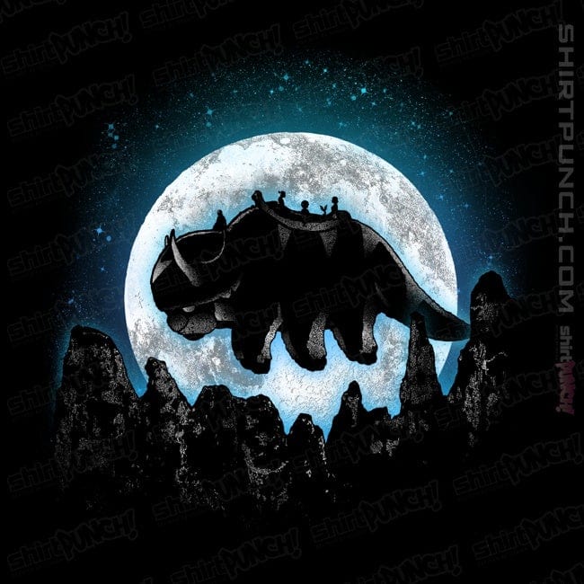 Secret_Shirts Magnets / 3"x3" / Black Yip Moon