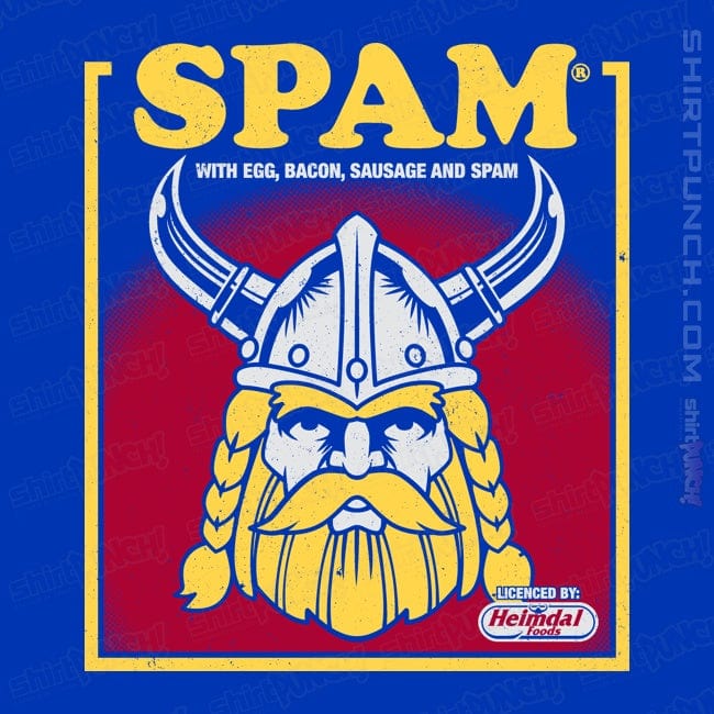 Daily_Deal_Shirts Magnets / 3"x3" / Royal Blue Spam