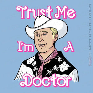 Secret_Shirts Magnets / 3"x3" / Powder Blue Doctor Doll