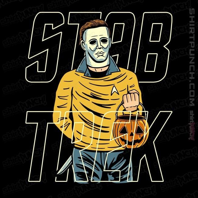 Secret_Shirts Magnets / 3"x3" / Black Stab Trek