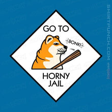 Load image into Gallery viewer, Secret_Shirts Magnets / 3&quot;x3&quot; / Sapphire Horny Jail
