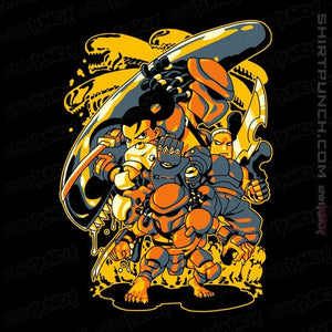 Shirts Magnets / 3"x3" / Black Alien vs. Predator Arcade Heroes