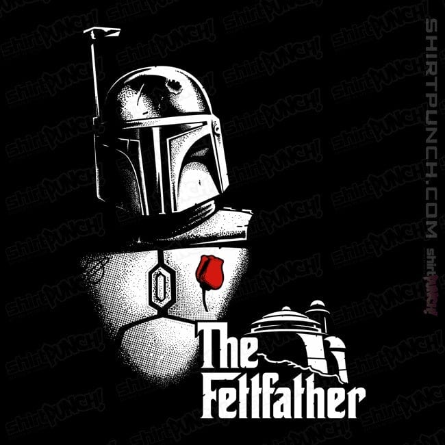Secret_Shirts Magnets / 3"x3" / Black Fettfather