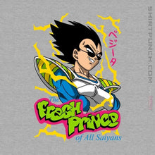 Load image into Gallery viewer, Shirts Magnets / 3&quot;x3&quot; / Sports Grey Fresh Prince Of All Saiyans
