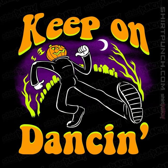 Secret_Shirts Magnets / 3"x3" / Black Keep On Dancin'