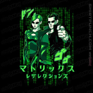 Daily_Deal_Shirts Magnets / 3"x3" / Black Matrix JoJo